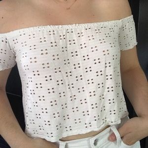 Off the shoulder top